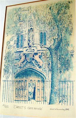 cc01345 Gatehouse.jpg; cc01345; Christ's College gatehouse; picture